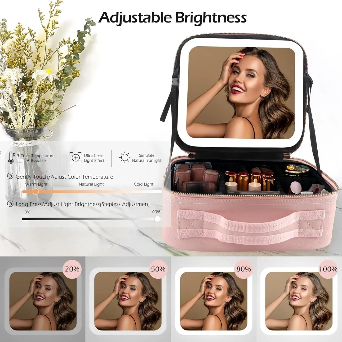 Glowing Glam Travel Case